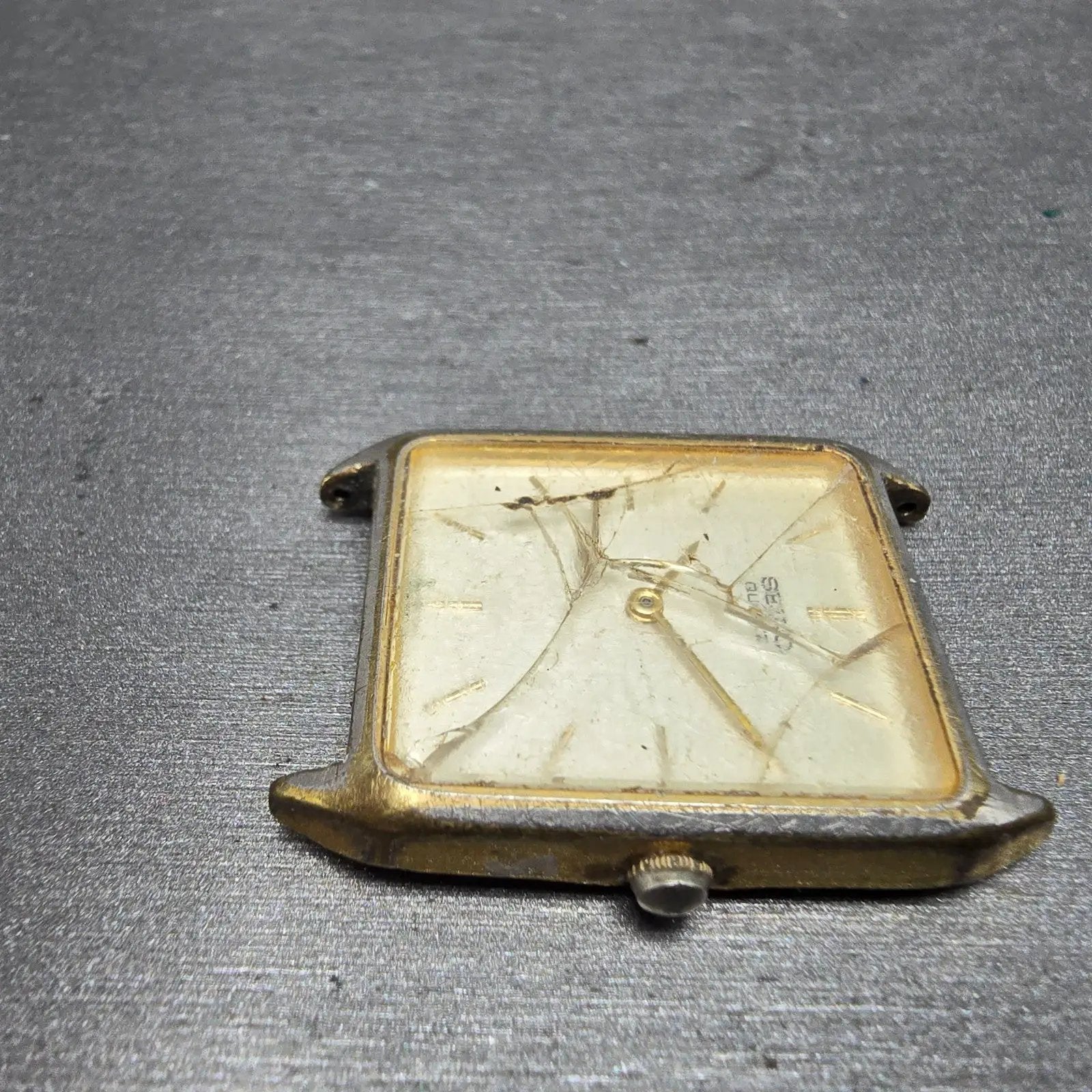Seiko 5Y00A Quartz Movement Works W/Case And Hands Vintage9