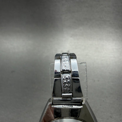 Seiko Automatic Watch Women 25mm Gray Dial Silver Tone Daydate 2206-0230 PARTS5
