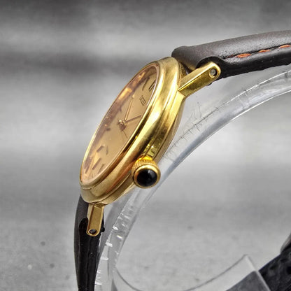 Citizen Exceed Watch Women 21mm Gold Dial Gold Tone Round 3330-C80401 New Batt2