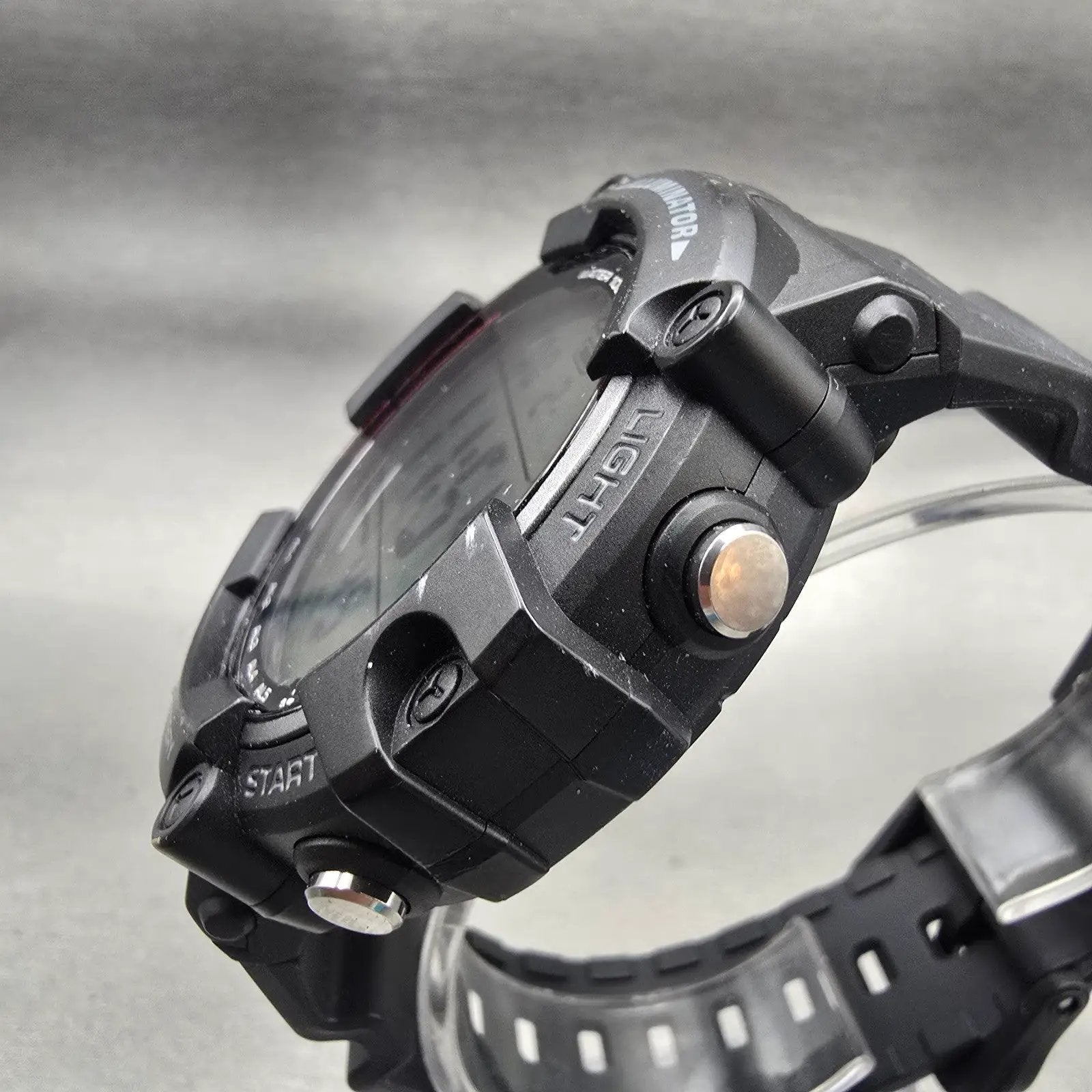 Casio Illuminator AE-1500WH Watch Men 51mm Black Alarm Chrono Backlight New Batt2