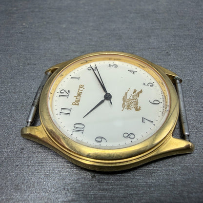 Burberry Watch Men 33mm Cream Dial Gold Tone Round 4631-E66076 PARTS4
