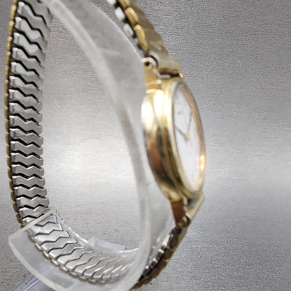 Seiko Watch Women 22mm White Dial Gold Tone Oval Bracelet 73216070 New Battery3