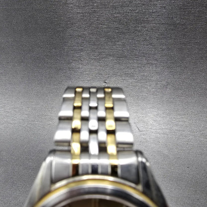 Citizen Forma Eco-Drive Watch Men 36mm Champagne Dial Two Tone Round Works JDM4