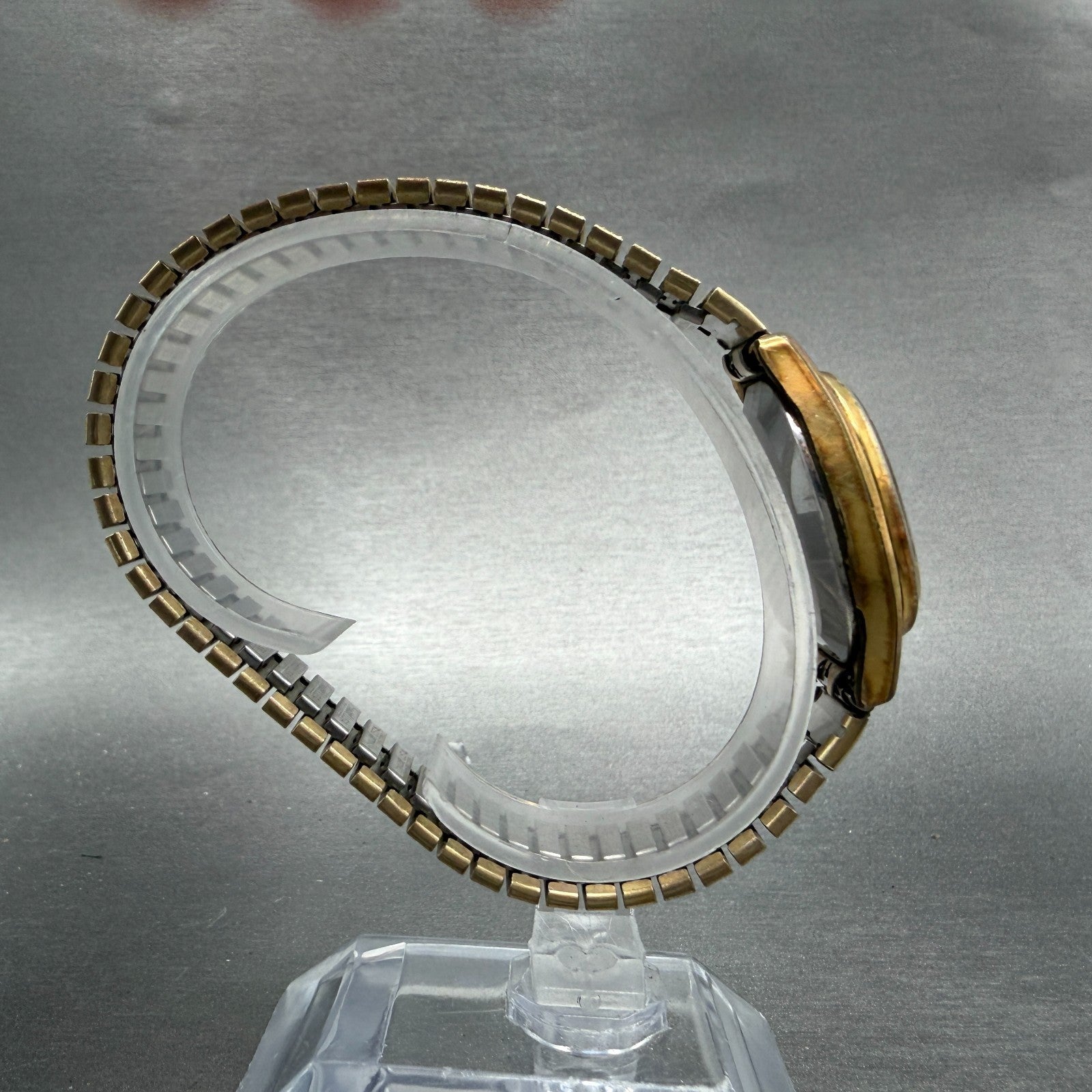 Seiko Delica Automatic Watch Women 24mm Champagne Dial Gold Tone 2411-7000  PART9