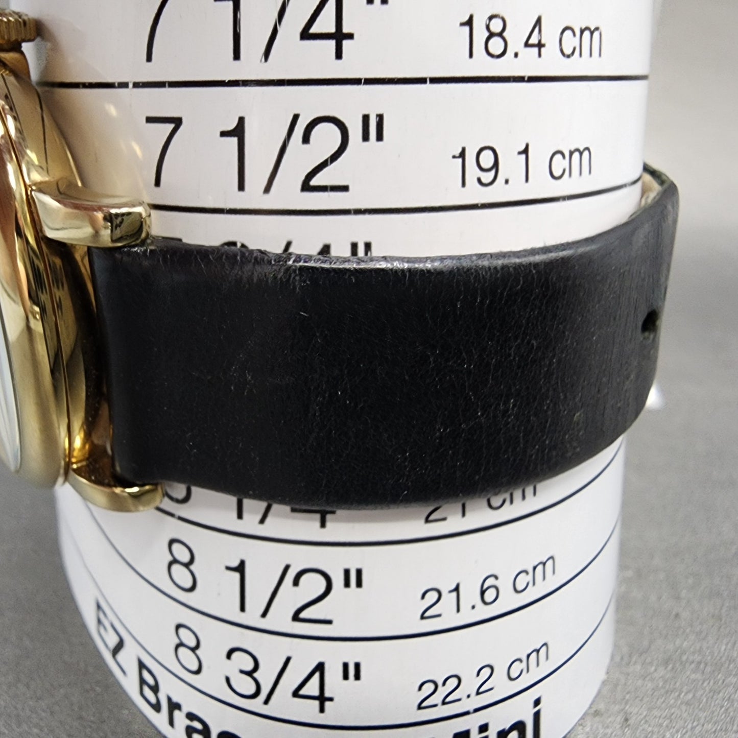Marc By Marc Jacobs Baker Watch Women 36mm Gold Dial Gold Tone Round New Battery11