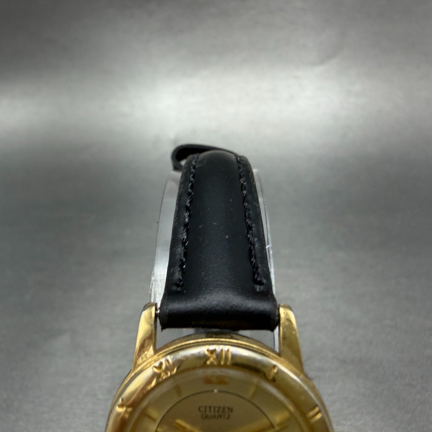 Citizen Watch Women 24mm Champagne Dial Gold Tone Date 6010-K06878 New Battery4