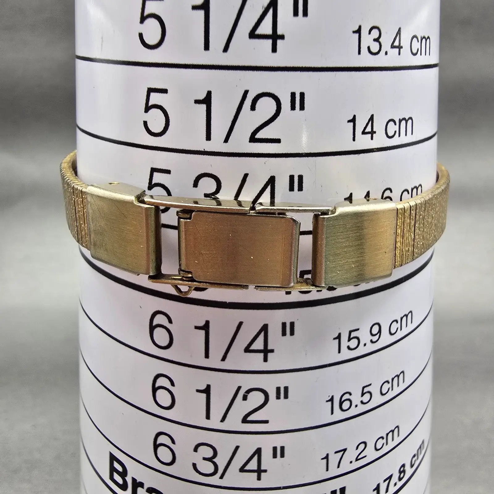 Citizen CQ Watch Women 17mm Gold Dial Gold Tone Gemmed 3220-324196 New Battery9