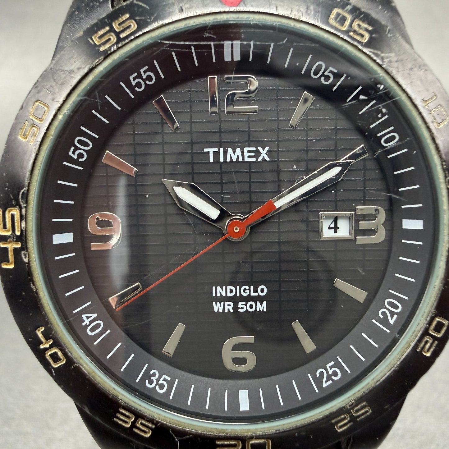 Timex Fairlawn Watch Men 42mm Black Dial Black Tone Date Round T2N694 New Batt1