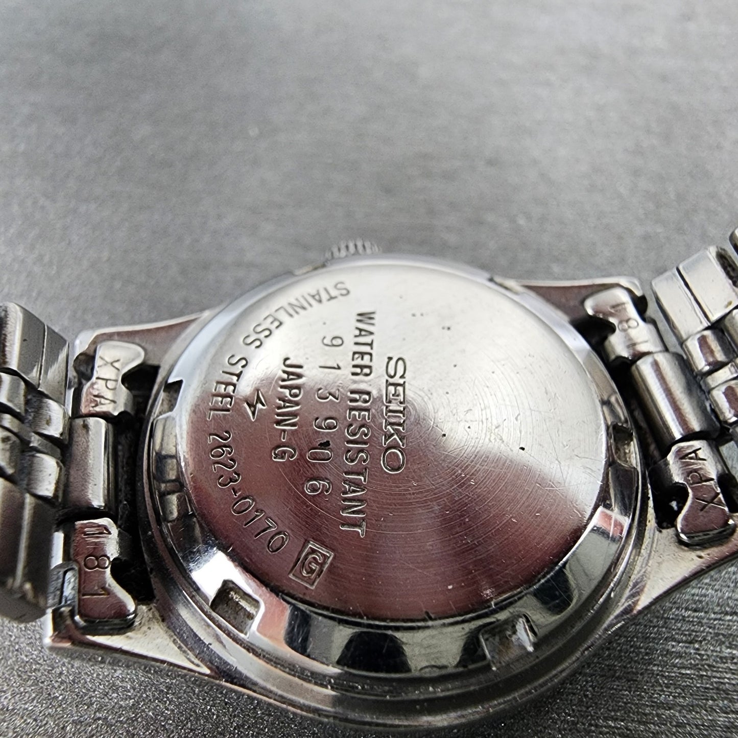 Seiko Watch Women 25mm Cream Dial Silver Tone Daydate 26230170 New Battery9
