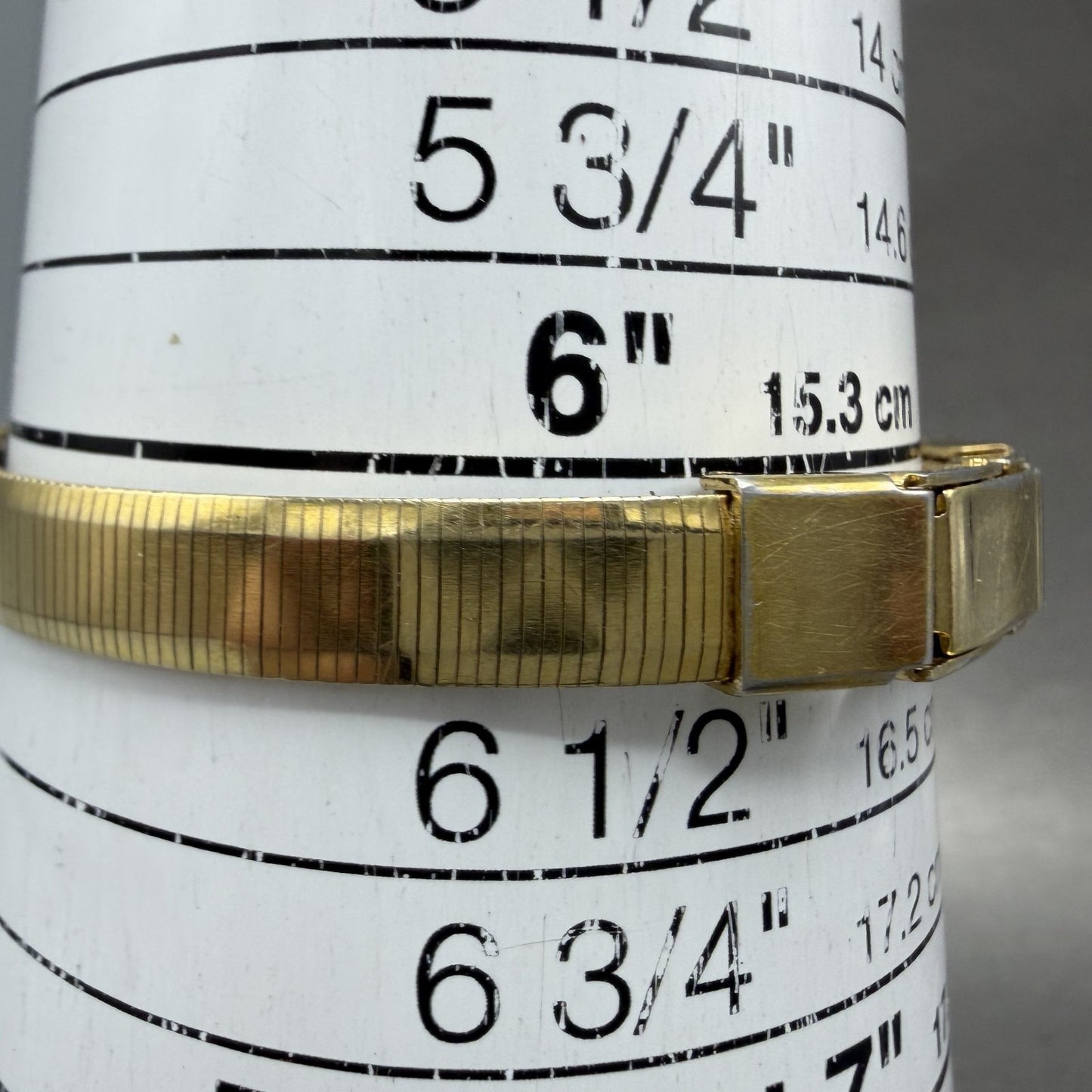 Bulova Tank Watch Women 13mm Champagne Dial Gold Tone Rdctangle 92T75 NewBattery9