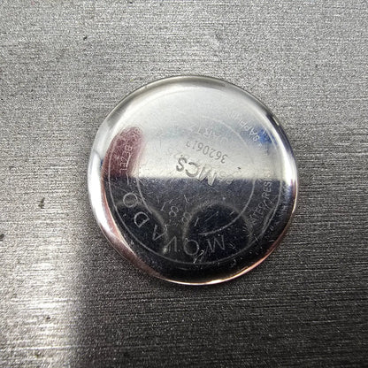 Movado Verso Watch Case 25mm Stainless Steel Round 85-G4-825 W/Crystal7