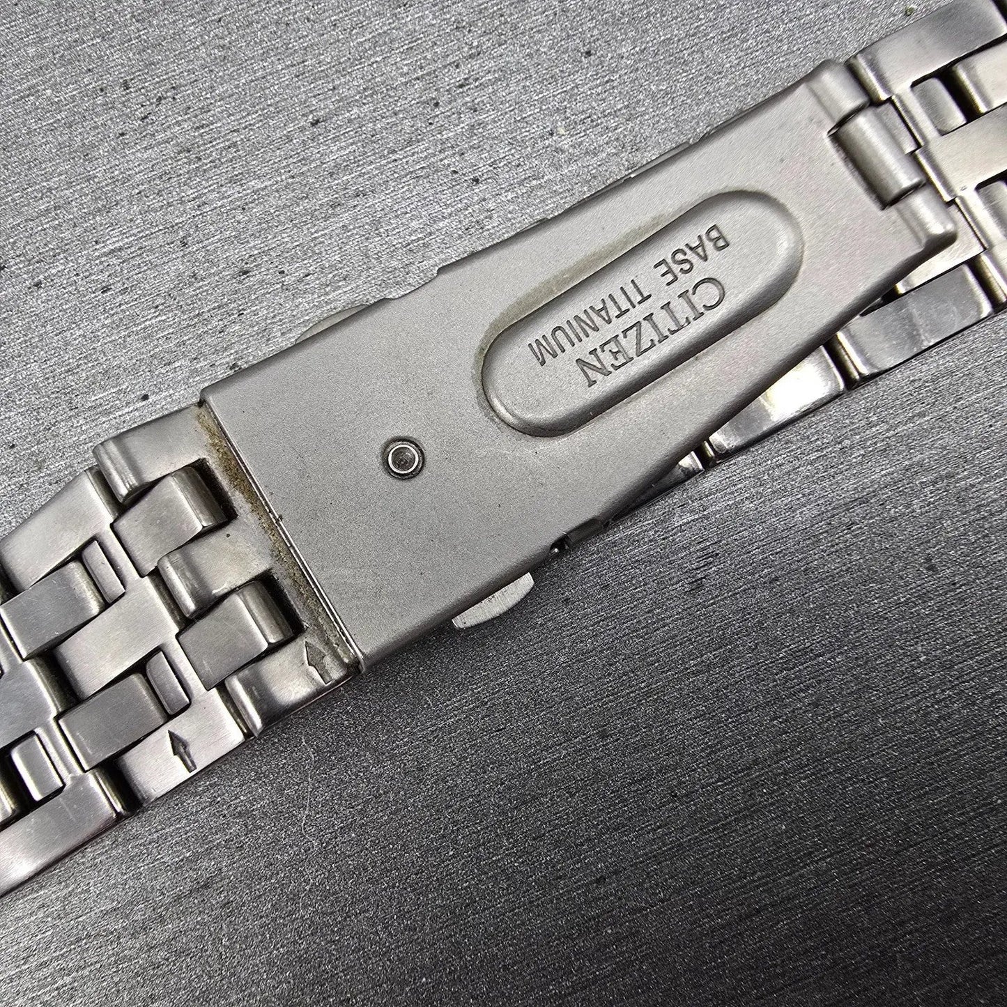 Citizen Bracelet Men 18mm Titanium For H501-S011060 READ!!!!!! Tri Folding Clasp18