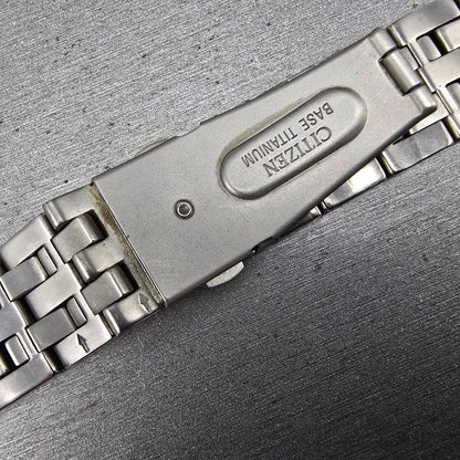 Citizen Bracelet Men 18mm Titanium For H501-S011060 READ!!!!!! Tri Folding Clasp18