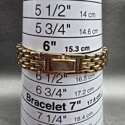 Seiko Watch Women 18mm White Dial Gold Tone Oval 1N01-5C19 New Battery Vintage9