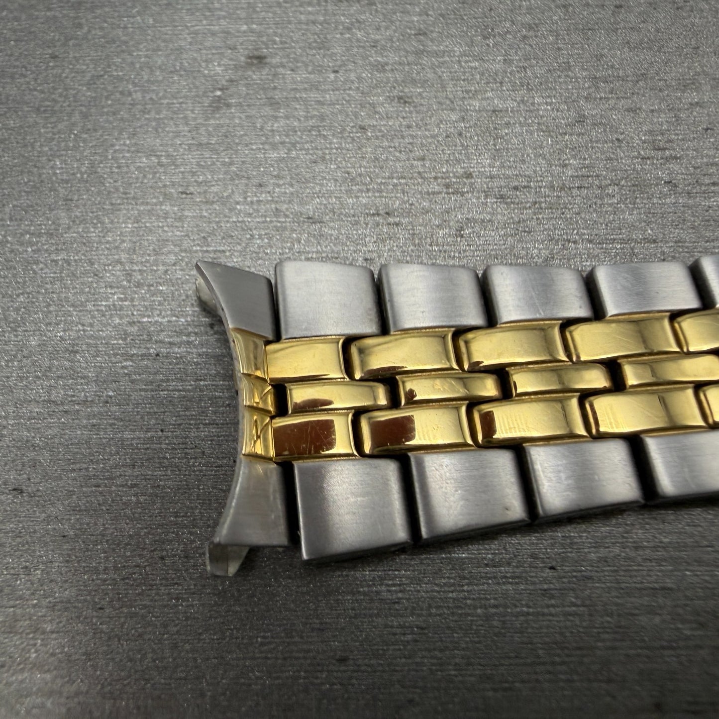 Seiko Bracelet 18mm Two Tone Stainless Steel 4A4K1C1 Tri-Folding Clasp1