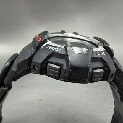 Casio G-Shock GW-1500A Watch Men 48mm Analog Digital Black BROKEN BAND Runs5