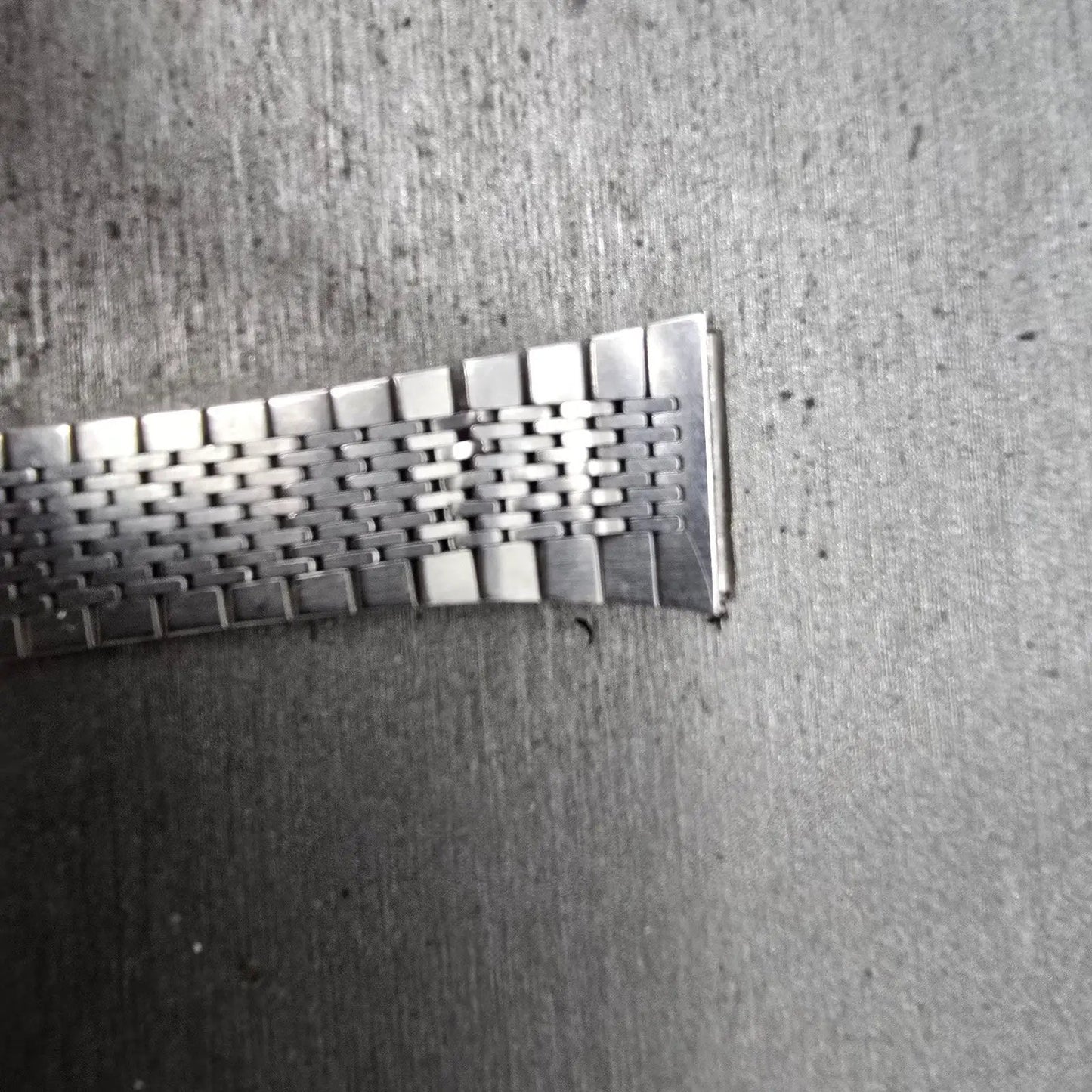 Seiko Bracelet 19mm Stainless Steel Silver Tone Vintage LA07A Japan READ!!!!!!!1