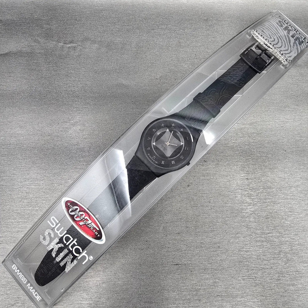 Swatch Skin James Bond You Only Live Twice Watch Men 34mm SFB116 New Battery NOS16