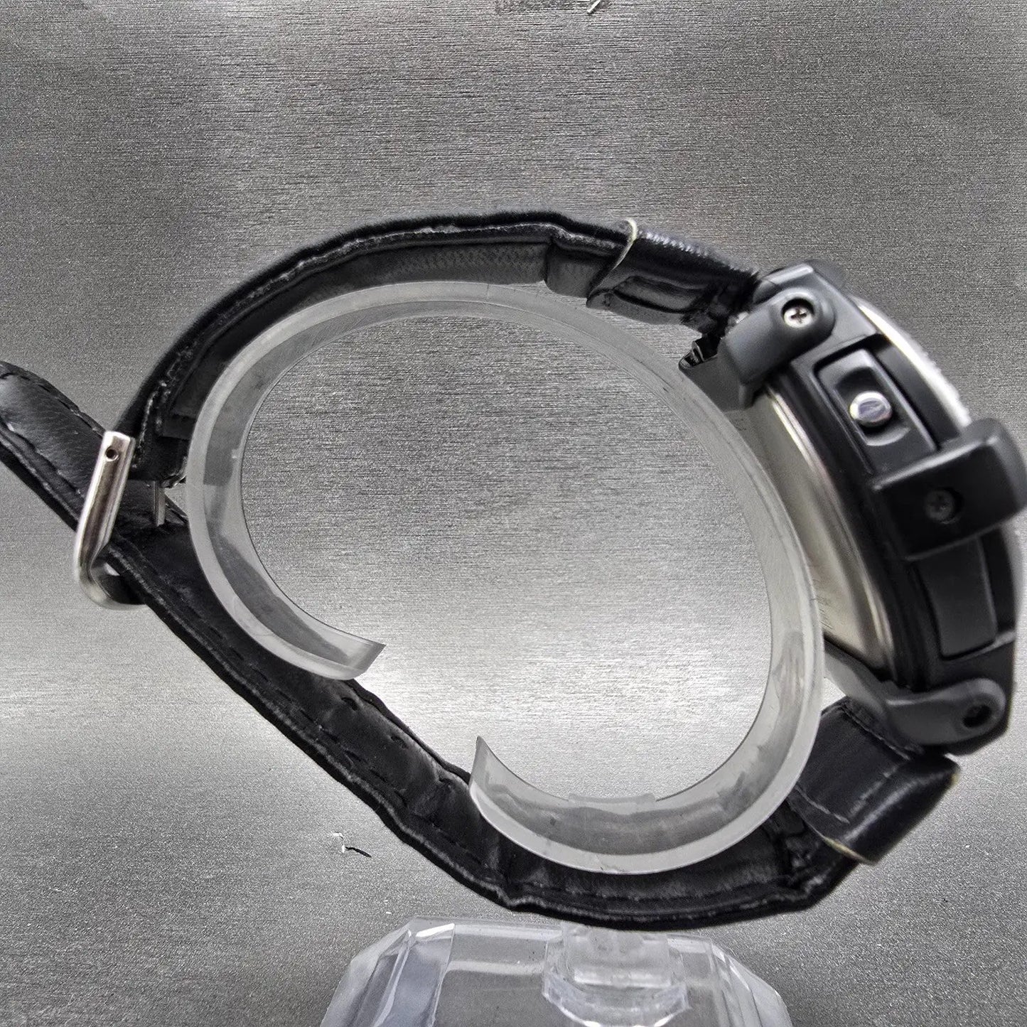 Casio G-Shock G-Cool GT-001 Watch Men 45mm Black Silver Alarm Chrono New battery8