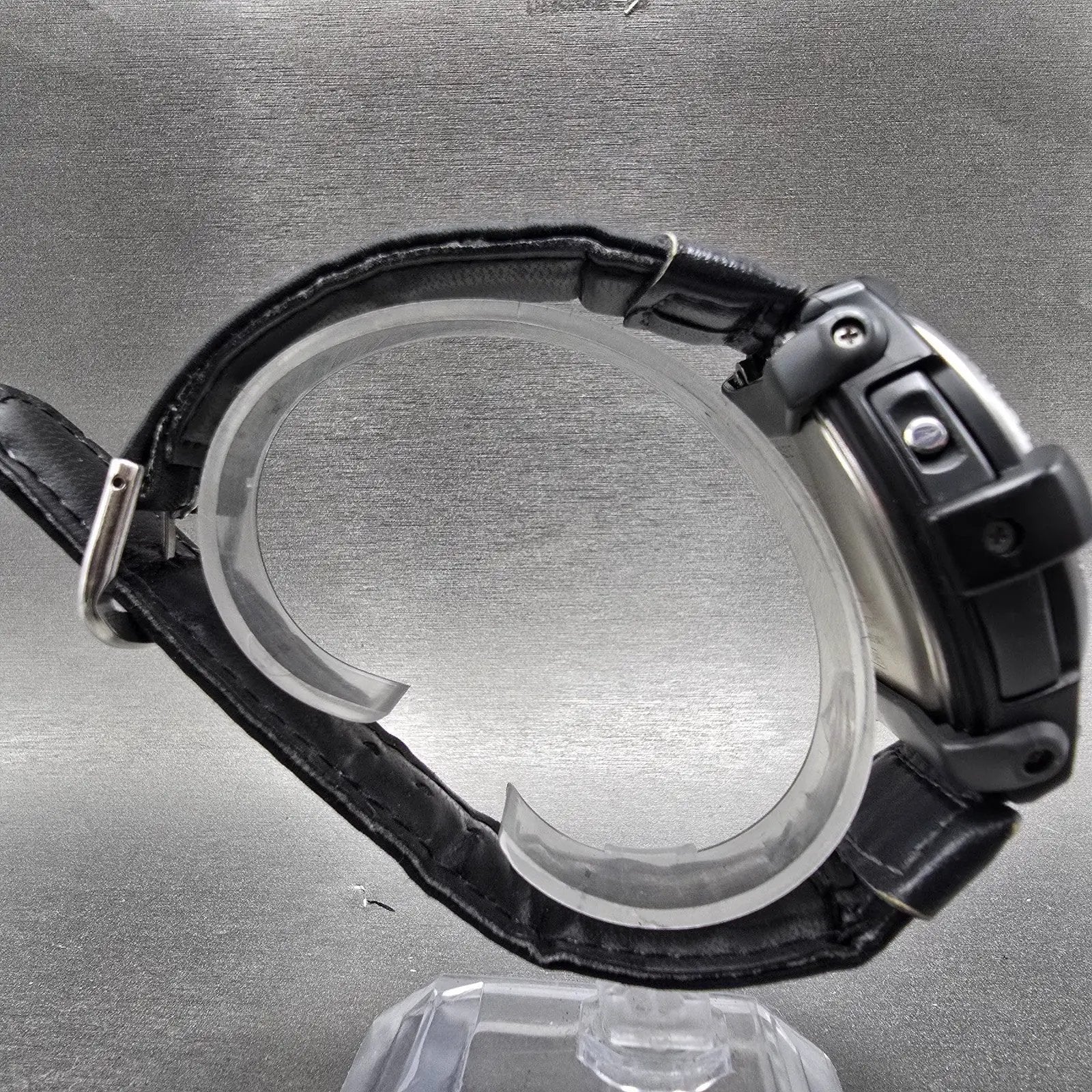 Casio G-Shock G-Cool GT-001 Watch Men 45mm Black Silver Alarm Chrono New battery8