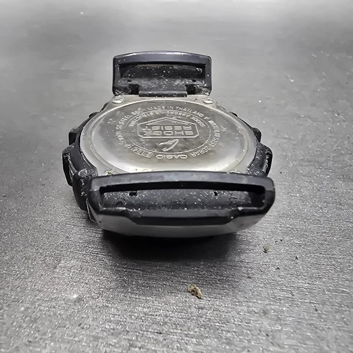 Casio G-Shock G-2300B Watch Men 47mm Black Red Alarm Chrono Solar PARTS12