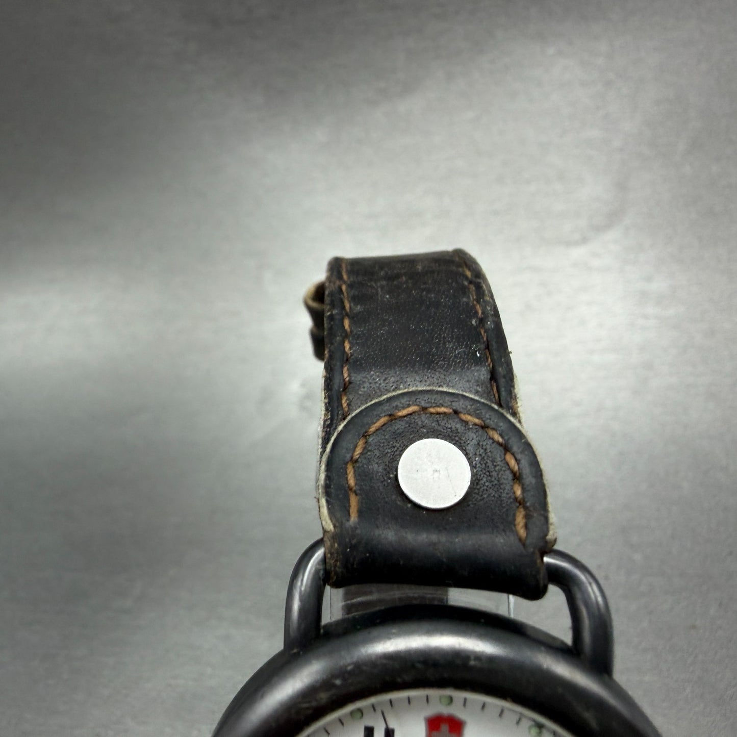 Victorinox Swiss Army Cavalry Watch Men 37mm White Dial Black Tone PARTS KPO5
