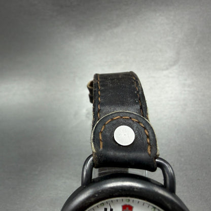 Victorinox Swiss Army Cavalry Watch Men 37mm White Dial Black Tone PARTS KPO5