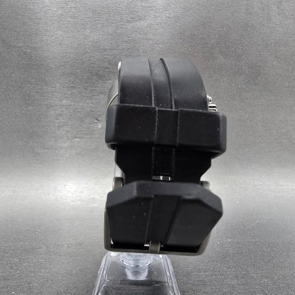 Oakley Gearbox watch Men 50mm Black Dial Titanium Round New Battery7