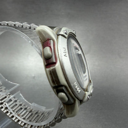 Casio Pro Trek PRL-100 Watch Men 39mm Digital Silver Tone Thermometer New BattAS3