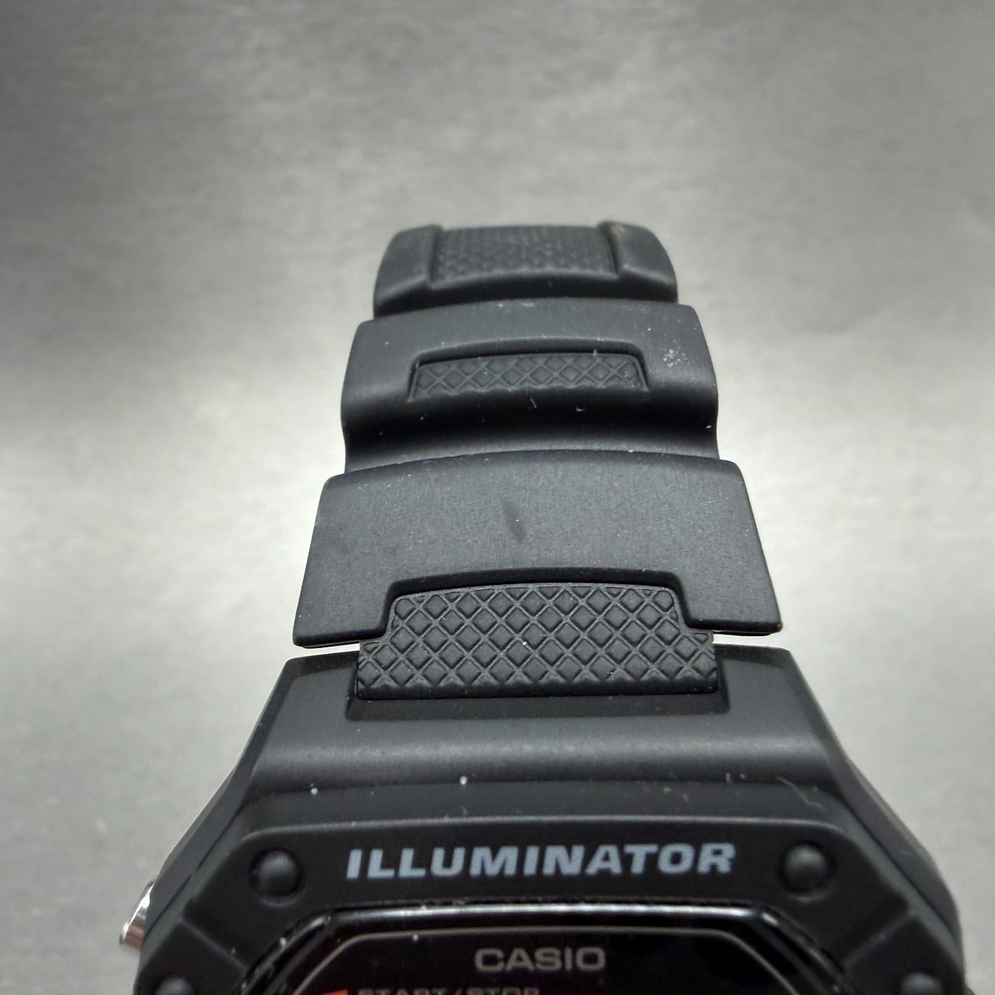 Casio Illuminator Watch Men 43mm Black Alarm Chrono Digital W-218H New Battery4