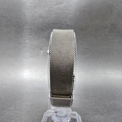 Citizen Cosmo Star Tank Watch Women 23mm Silver Dial Steel Date 4-610016 Runs7