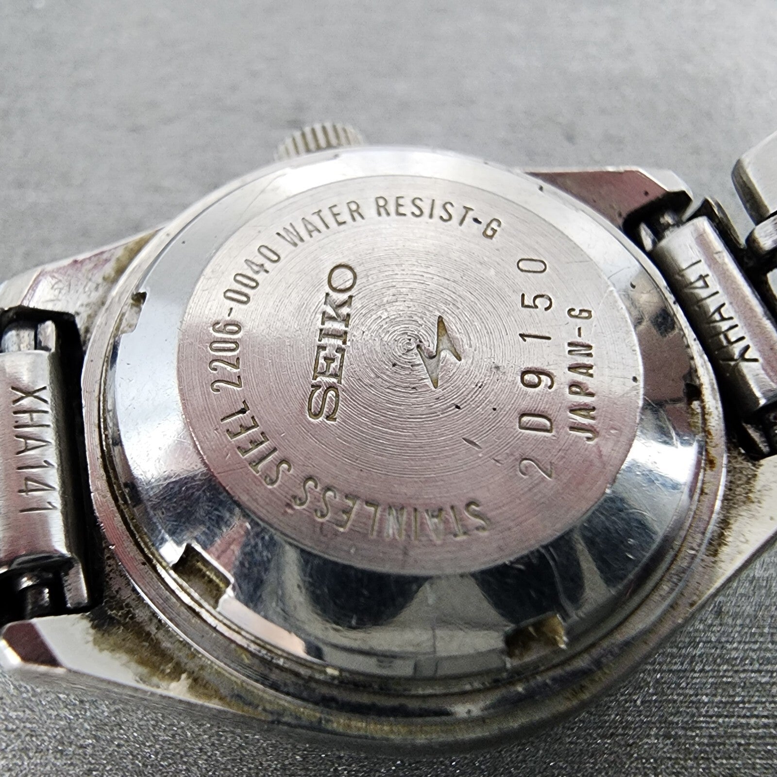 Seiko Automatic Watch Women 25mm Silver Dial Steel Daydate Round 22060040 READ9