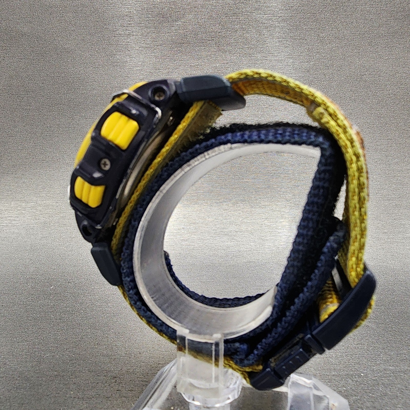 Casio baby G Watch Women 41mm Digital White Dial Blue Case Round BGX141 New Batt6