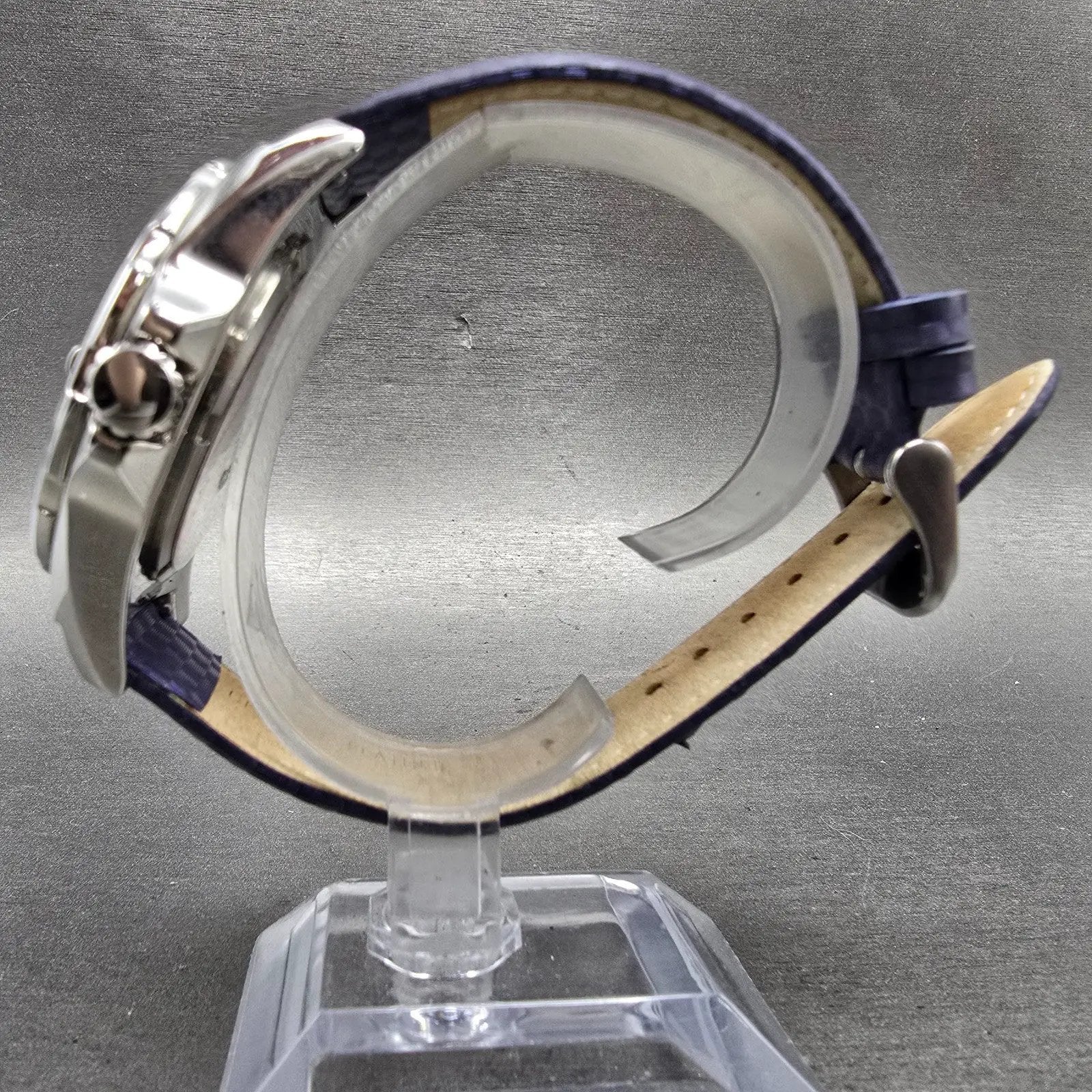 Invicta Watch Men 42mm Blue Dial Silver Tone Date Round 3132 New Battery6