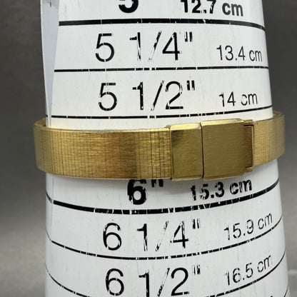 Seiko Lassale Watch Women 13mm Brown Dial Gold Tone Hexagon 1E50-5039 NewBattery10