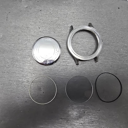 Movado Museum Watch Case 35mm Stainless Steel Round 85-G1-885 W/Crystal0
