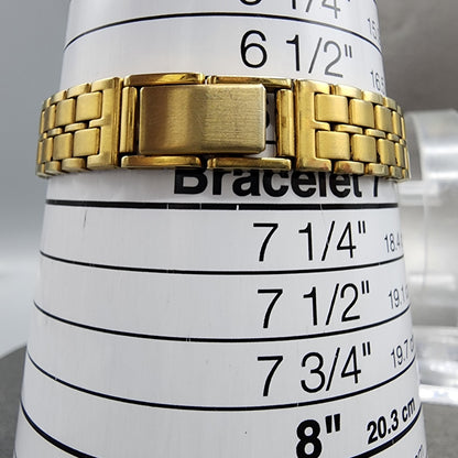 Citizen CQ Watch Women 26mm Champagne Dial Gold Tone Round 6030075145 New Batt10