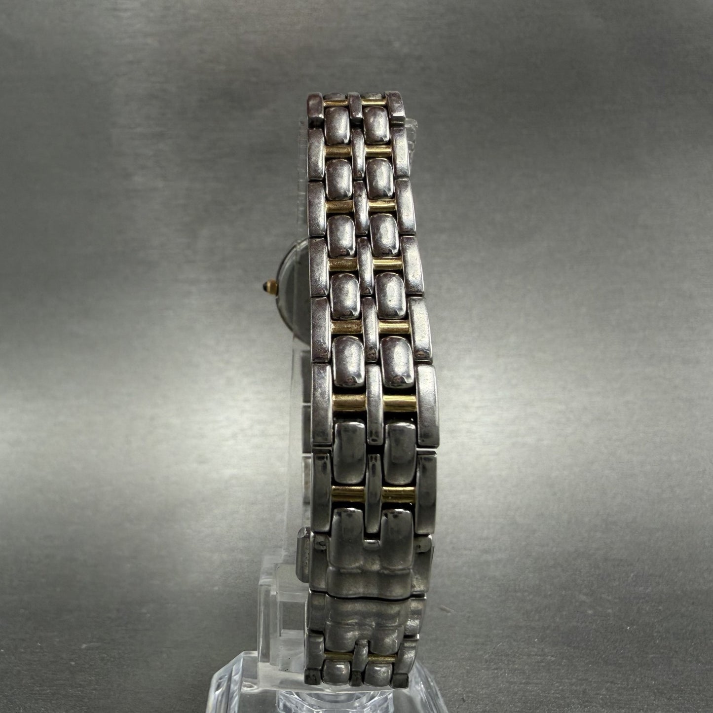 Seiko Watch Women 20mm MOP Dial Two Tone Round Bracelet 1N00-0GR0 New Battery7