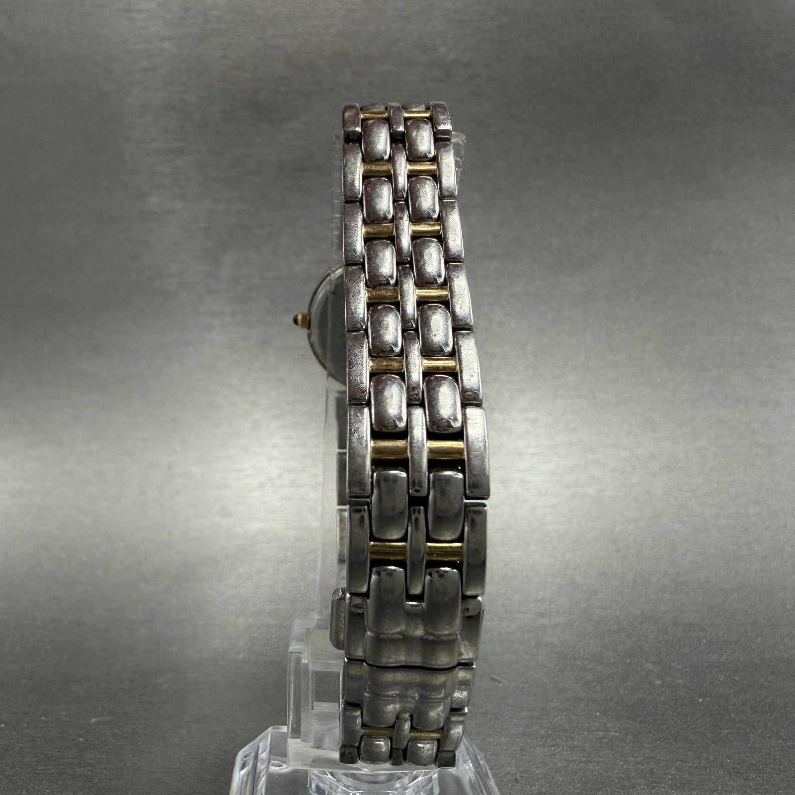 Seiko Watch Women 20mm MOP Dial Two Tone Round Bracelet 1N00-0GR0 New Battery7