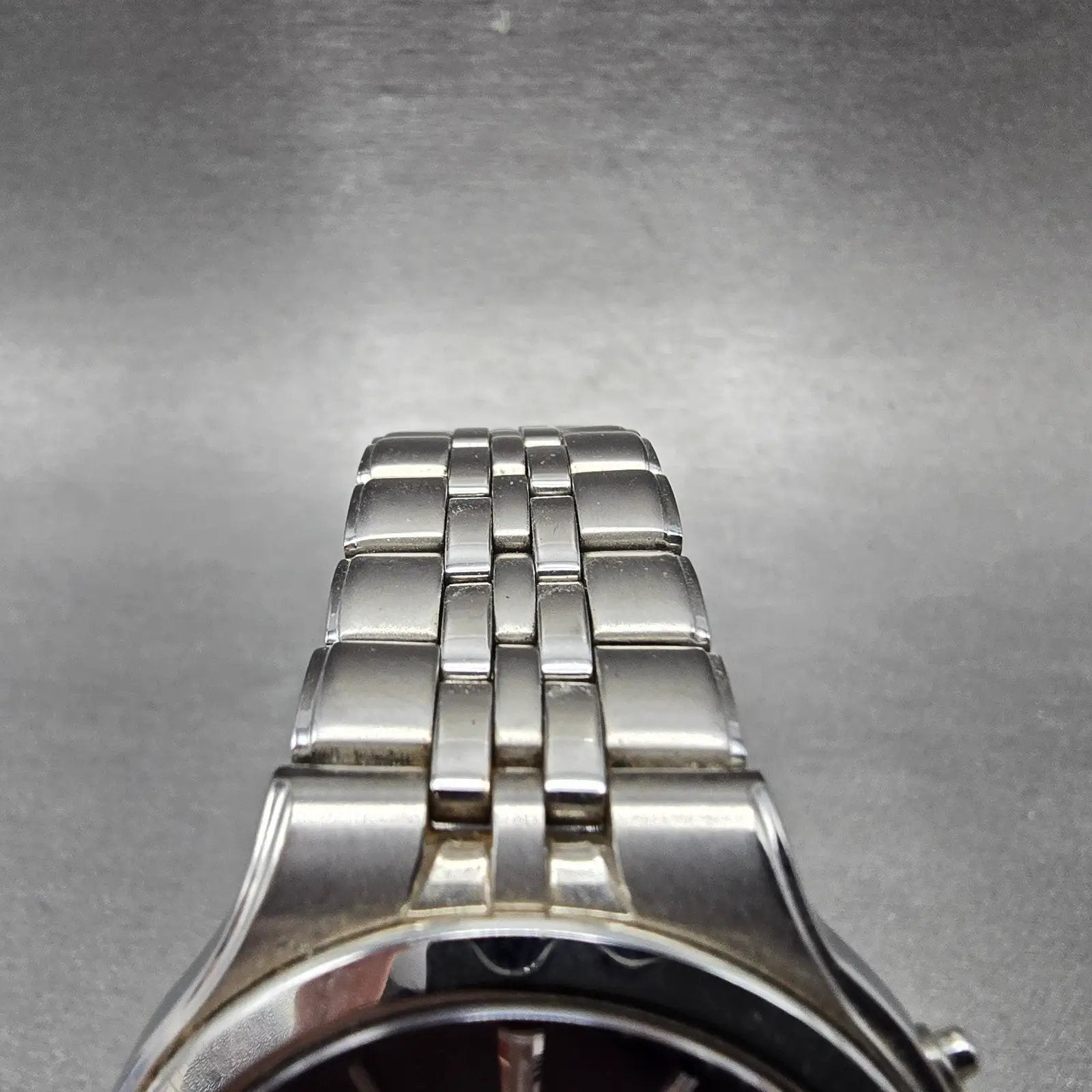 Seiko Solar Atomic Watch Men 38mm Blue Dial Steel Atomic Date 7B22-0AS0 PARTS!!!5