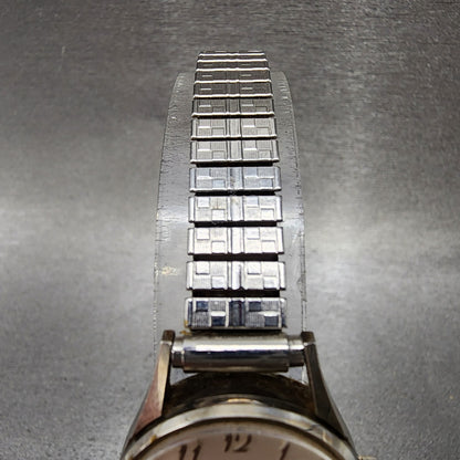 Seiko Watch Women 23mm Silver Dial Silver Tone Manual Wind 11040031 Runs4
