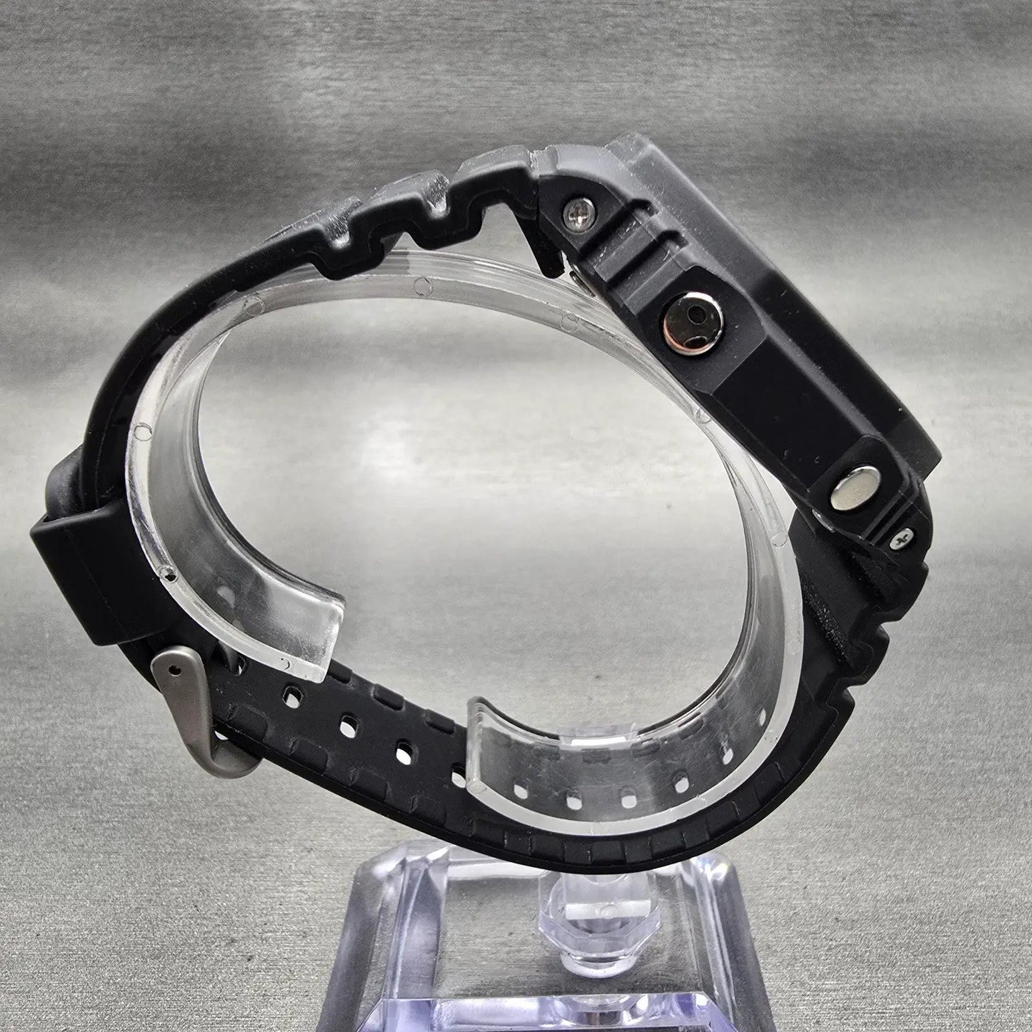 Casio G-Shock GA-2100 Watch Men 45mm Black Dial Black Chrono Alarm New Battery G8