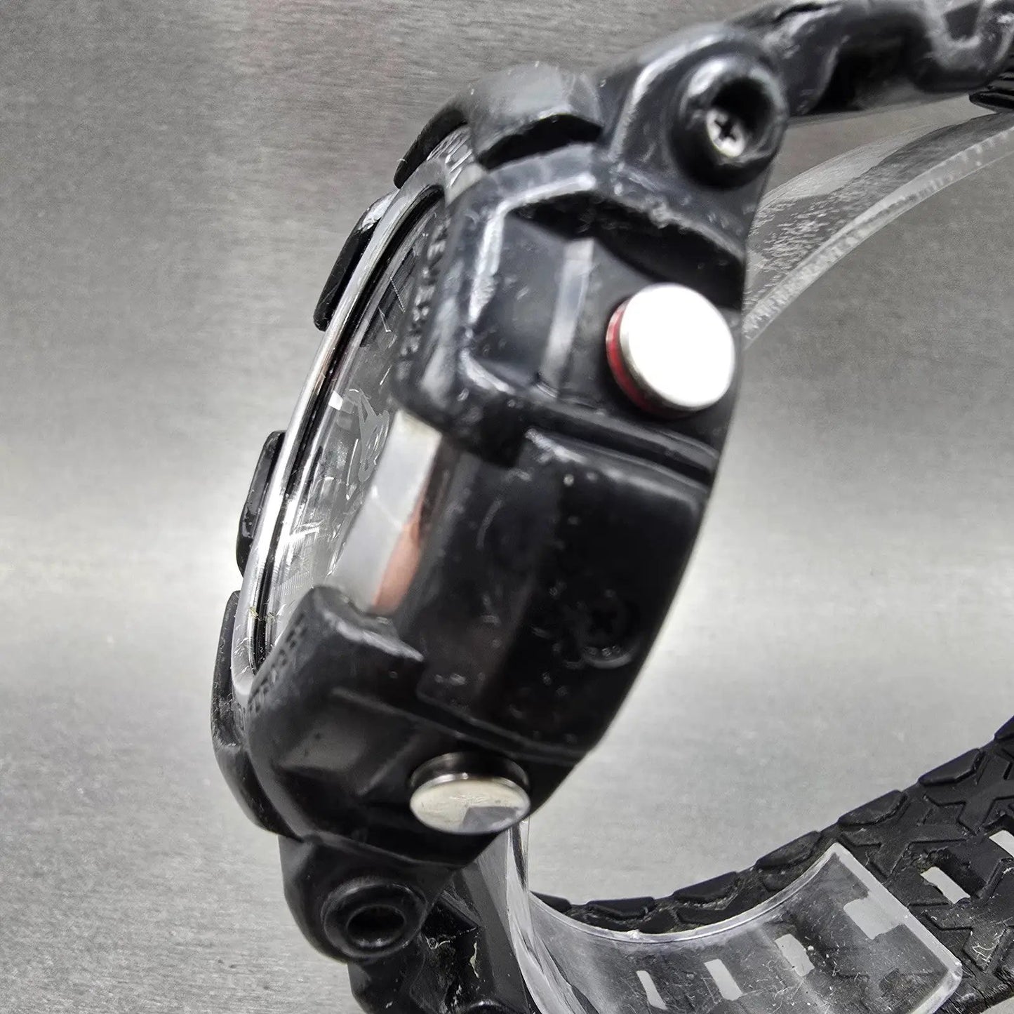 Casio G-Shock GA-200 Watch Men 52mm Black Silver Alarm Chronograph New Battery2