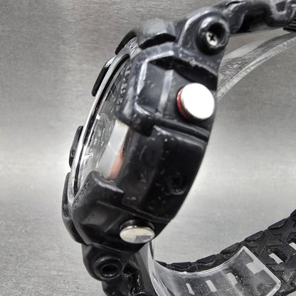 Casio G-Shock GA-200 Watch Men 52mm Black Silver Alarm Chronograph New Battery2
