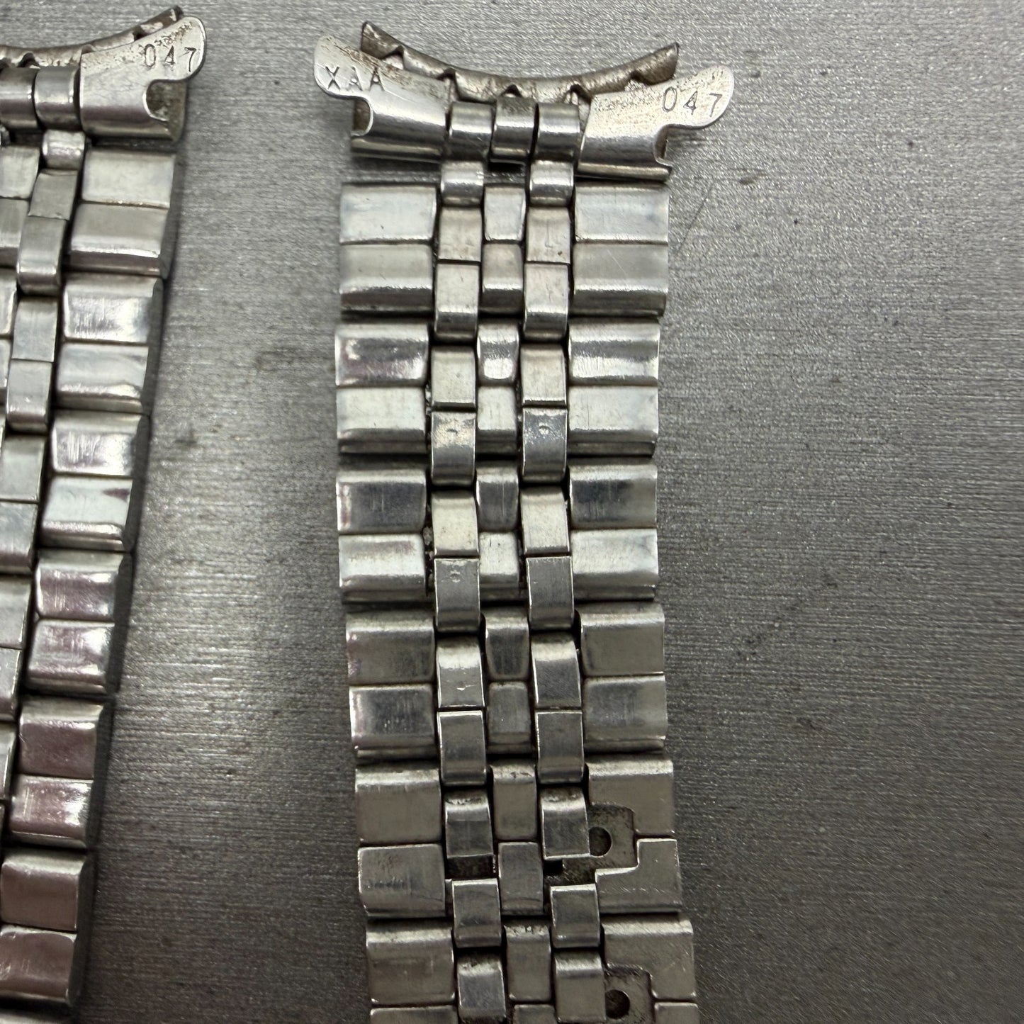Seiko 5 Actus Bracelet 18mm Silver Tone Stainless Steel XAA047 Vintage9
