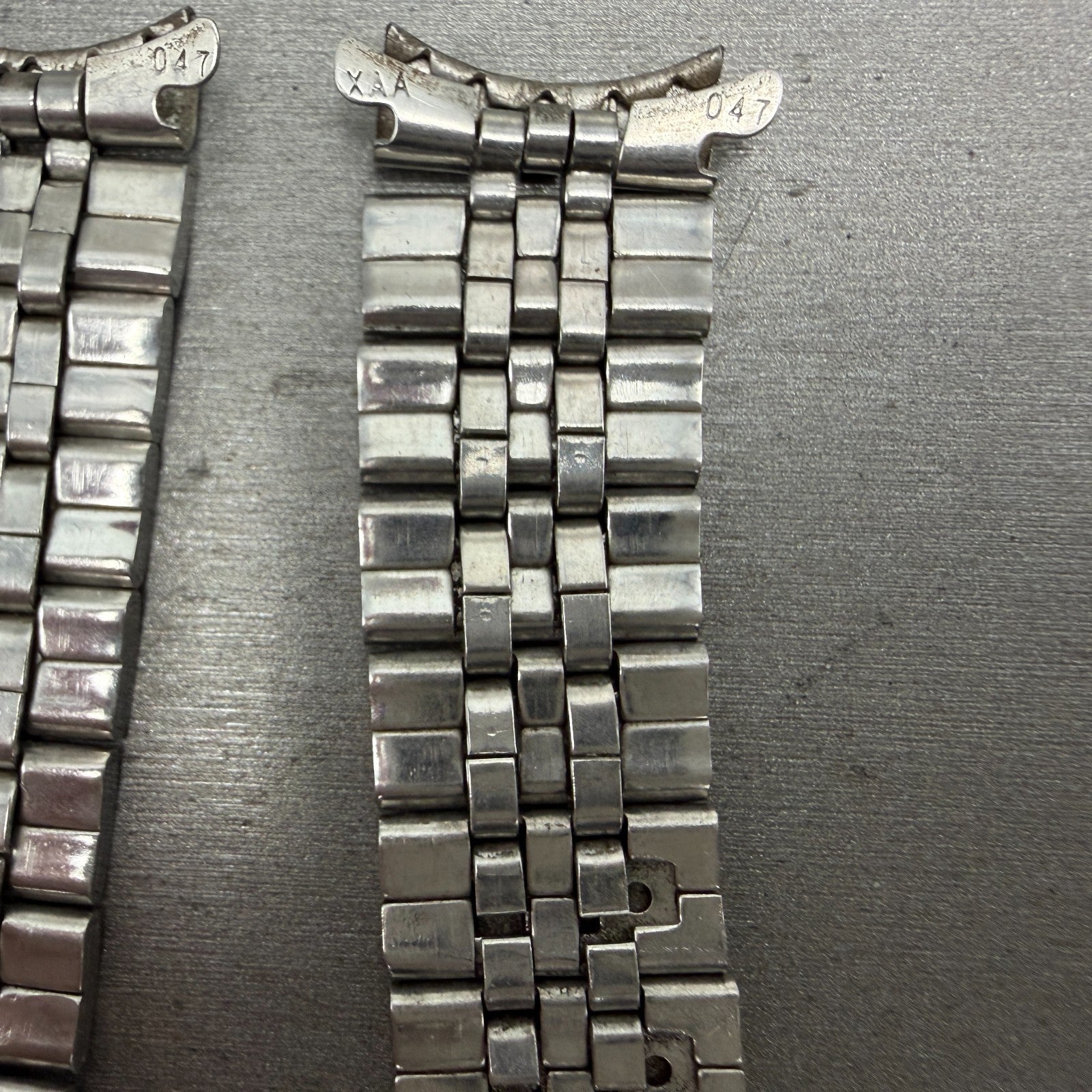 Seiko 5 Actus Bracelet 18mm Silver Tone Stainless Steel XAA047 Vintage9