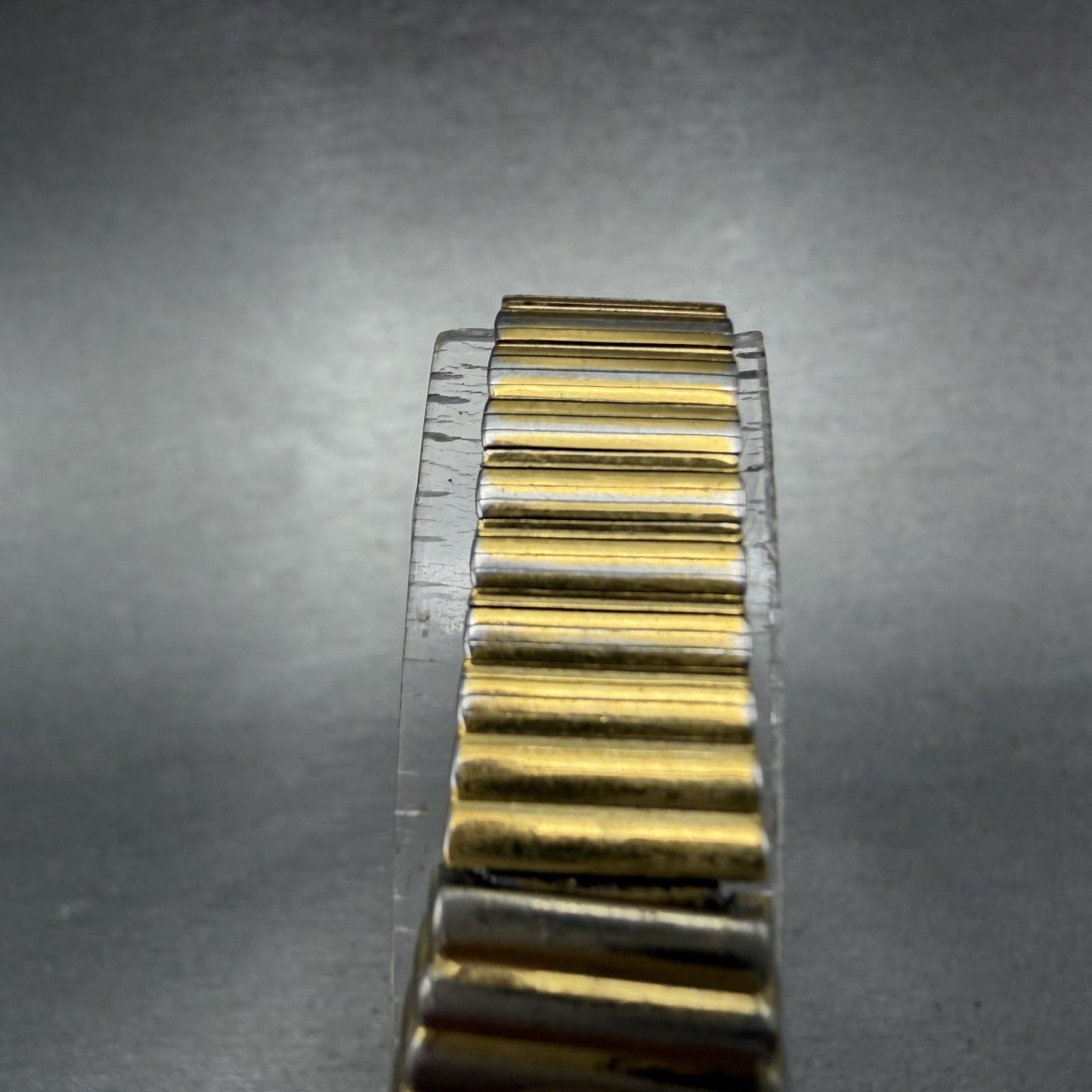 Seiko Watch Women 14mm Champagne Dial Gold Tone Rectangle 1E20-5099 New Battery4