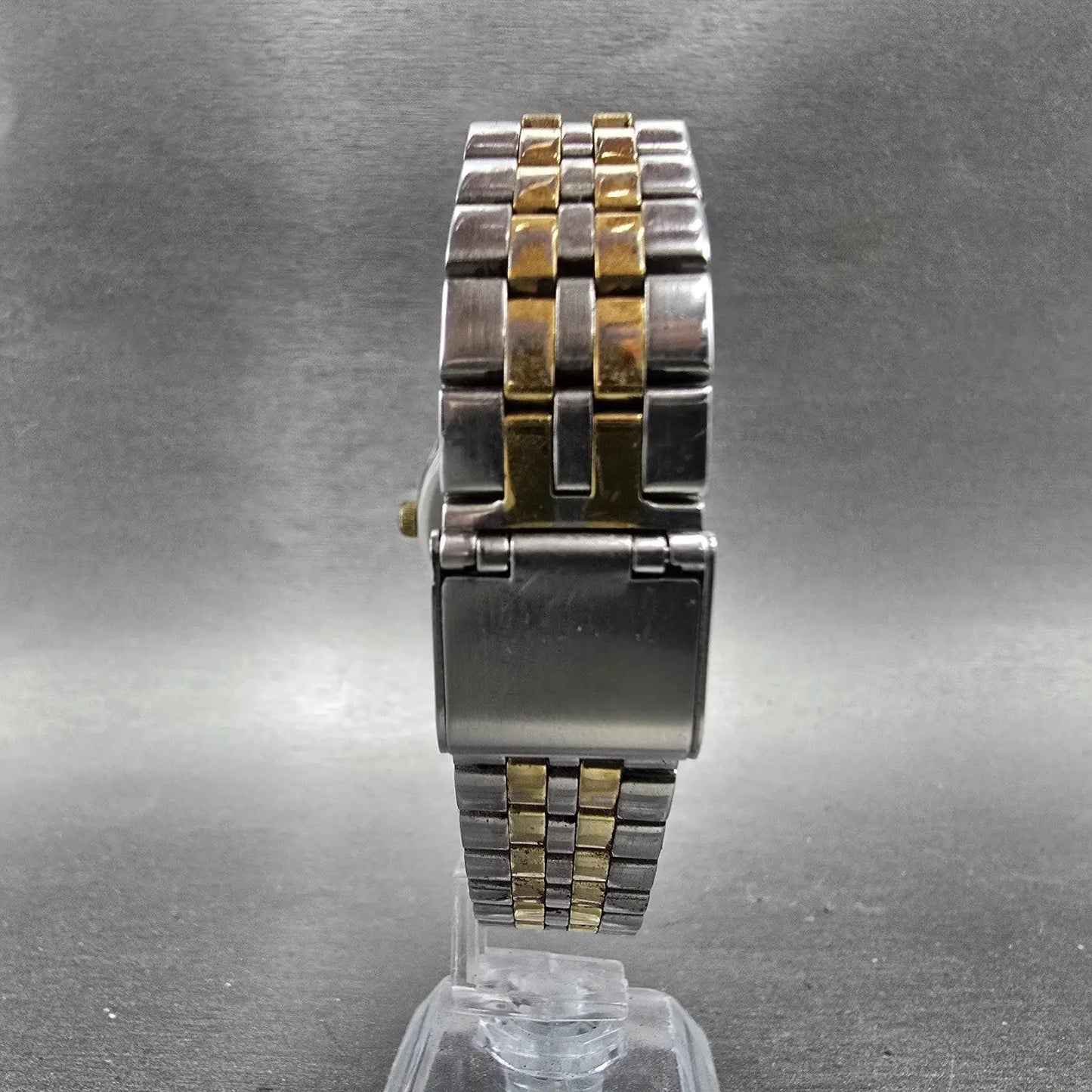 Citizen Free Way Solar Watch Men 35mm White Dial Two Tone 5080-A42365 NewBattery7
