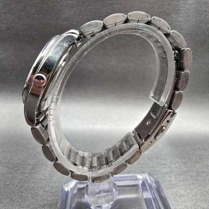 Seiko Alba Watch Men 33mm White Dial Silver Tone Round V501-0BN0 New Battery6