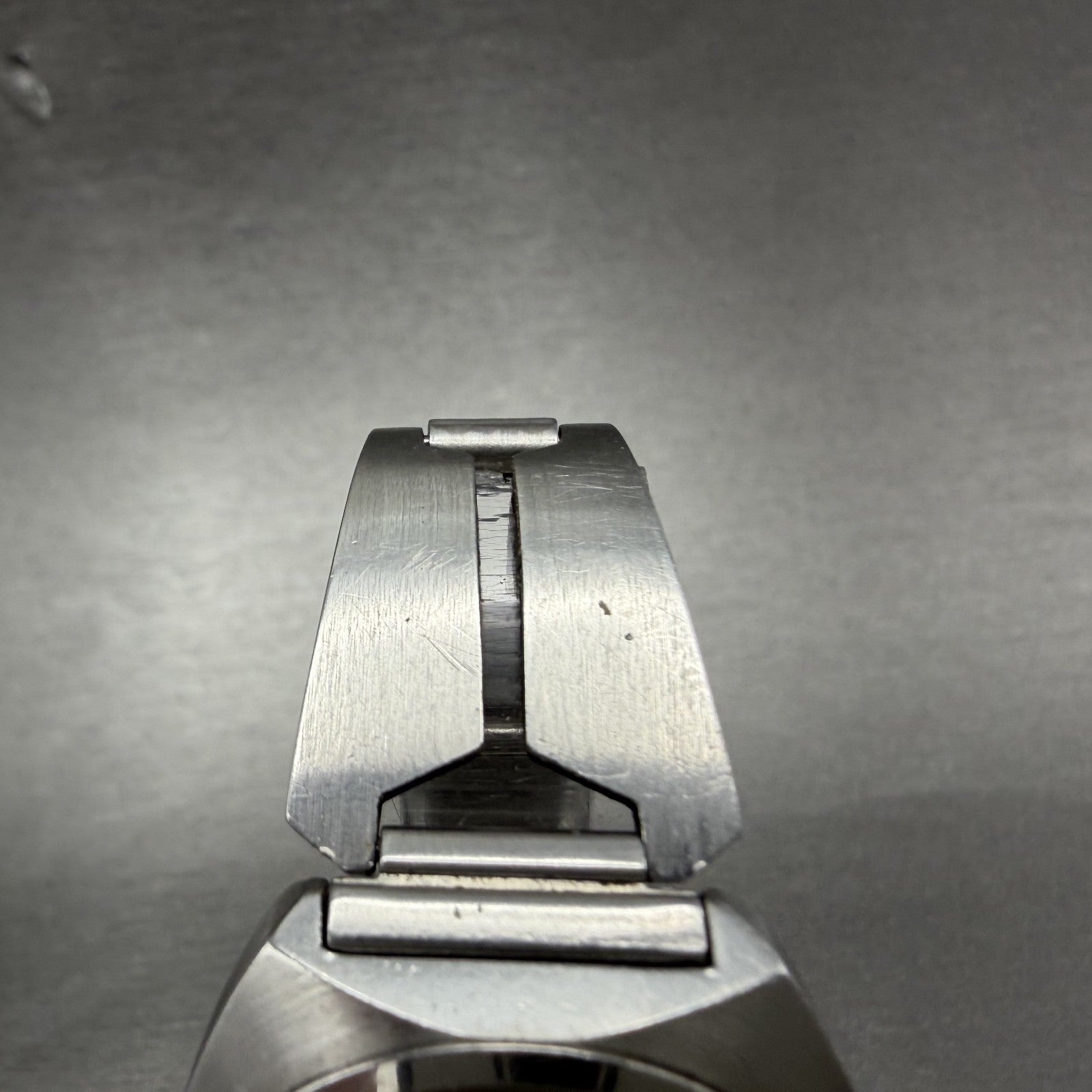 Seiko Matic Lady Watch Women 30mm Silver Dial Silver Tone Date Vinatge  PARTS5